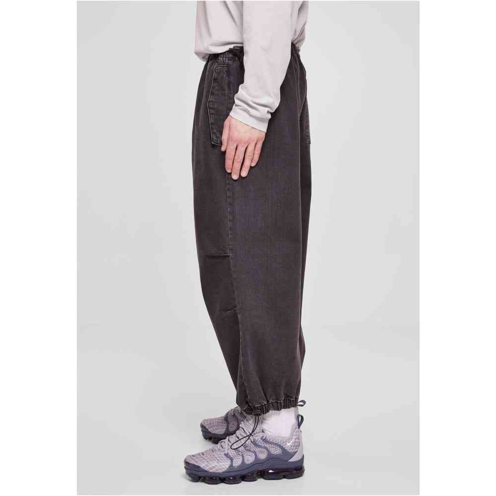 Urban Classics - Parachute Jeans Wijde broek - Zwart